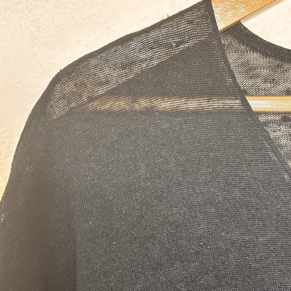 Eileen Fisher Womens Organic Linen Dress Size S Black Lagonlook Resort Capsule - Picture 3 of 8